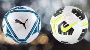 Puma and Nike Ball