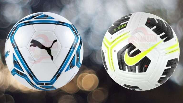 Puma and Nike Ball
