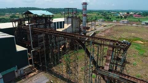 The Komenda Sugar Factory in Ruins