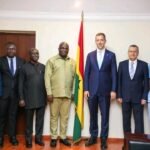 Municipal Chief Executive, Hon. Peter To-ang, and the Member of Parliament for Jirapa, Hon. Cletus Seidu Dapilah, held a strategic meeting with Ghana’s Minister for Food and Agriculture, Hon. Eric Opoku