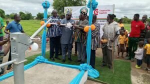 Commissioning of Borehole to Kenee Community