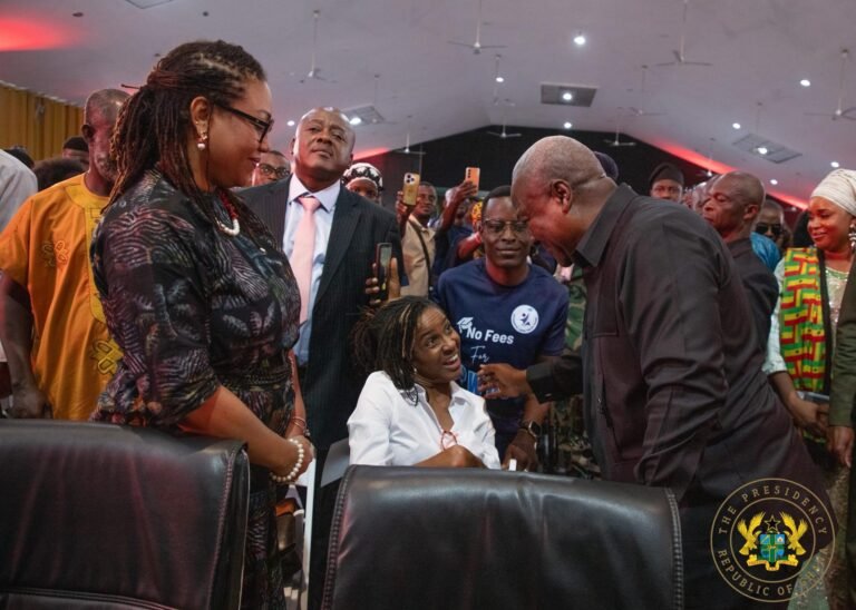Mahama with PWD